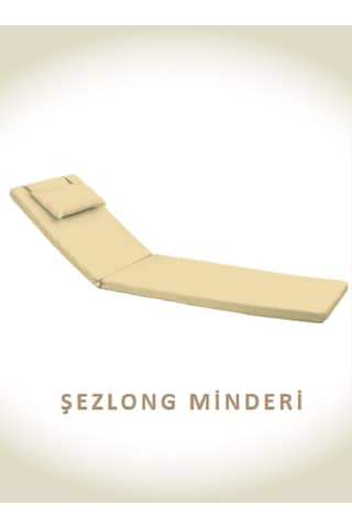 Dekosoy Şezlong Minderi Krem