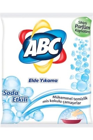 ABC Elde Yıkama Toz Çamaşır Deterjanı Soda Etkili 6 x 600 G