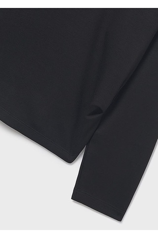 Mayoral Siyah Kız Çocuk Sweatshirt 7423 Siyah