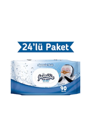 Familia Mineralin İyiliği Islak Havlu Mendil 90x24 2160 Yaprak