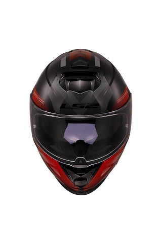 Ls2 Storm 2 Kronos Kapalı Kask Kırmızı
