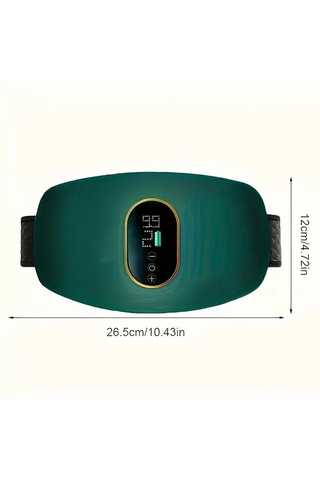 Fochsia Yeşil Usb Şarj Edilebilir Tam Vücut Masaj Kemeri Zayıflama Şekillendirme Erkek Kadın Uygun Hediye Altın