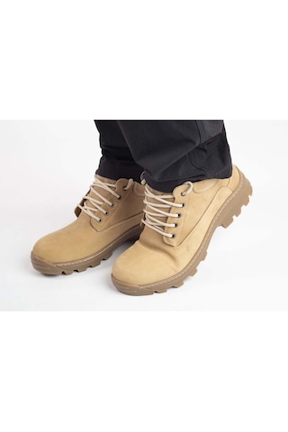 Taktik Outdoor Su Geçirmez Erkek Kısa Bot Retary03 Bej