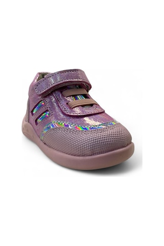 Tuğba Ortopedi 710 Bebek Deri İlk Adım Bot Pembe