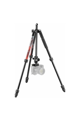 Manfrotto Element Mii Alimünyum Tripod Kırmızı (Mkelmii4Rd-Bh)