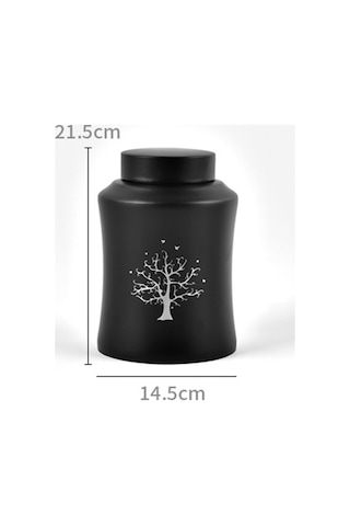 Homyl Pet Urn Kremasyon Hatıra Çömlekleri Kutusu Büyük Altın