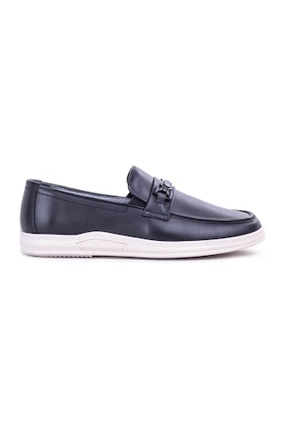 Pierre Cardin Pıerre Cardın Tokalı Hafif Taban Loafer Erkek Ayakkabı Siyah