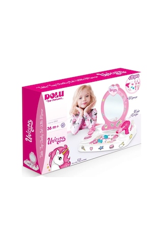 Dolu Unıcorn Masaustu Aynalı Guzellık Setı 2563 1