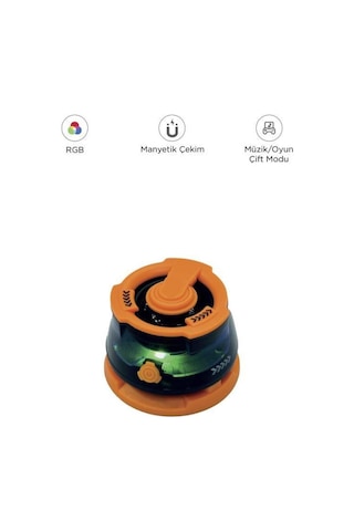 D39 Manyetik Rgb Işıklı 5.3 Telefon Tutucu Mini Bluetooth Hoparlör Speaker