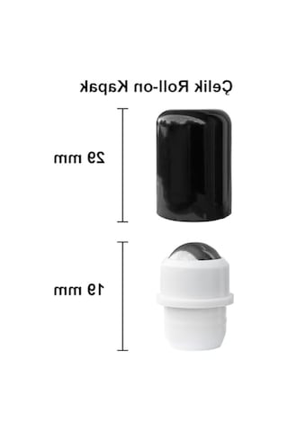 Sızdırmaz Çelik Roll On Kapaklı Cam Şişe, 100 Ml 2.8 L