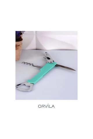Metal Çok Amaçlı Tirbüşonlu Açacak Çok Renkli