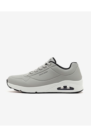Skechers Uno - Stand On Aır Erkek Gri Sneakers 52458 Lgbk Gri