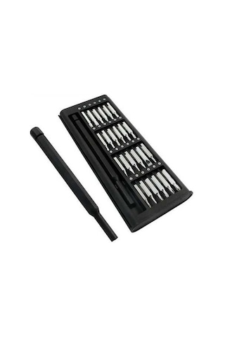 Trendooze Tornavida Tornavida Seti, Plastic Parçalı Mini Manyetik Hassas Handle Cep Arada 25'i 24 1 Wy