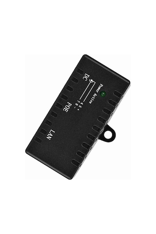 Lemestar Siyah Abs Poe Ayırıcı - 10/100 Mbps Hız, Ap İçin Güç Kaynağı Çözümü, Rj45 Arayüzlü, Dayanıklı Ve Kullanımı Kolay