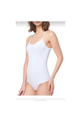 Seher Yıldızı 0066 Kadın İp Askılı Çıtçıtlı Body 10 Adet 001