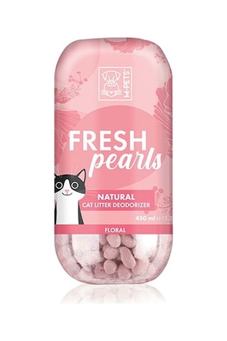 M-pets Fresh Pearls Çiçek Kokulu Kedi Kumu Deodorantı 450 Ml 244-43000.01