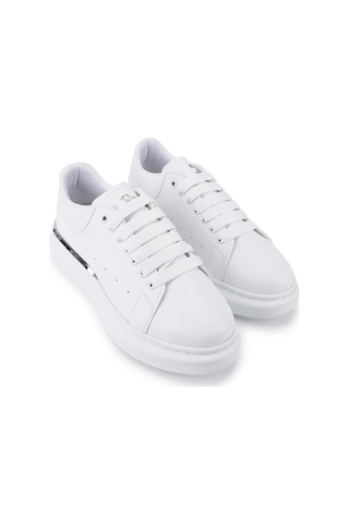 Tamer Tanca Erkek Vegan Beyaz Sneakers & Spor Ayakkabı 804 642 Erk Ayk Sk22/23 Beyaz