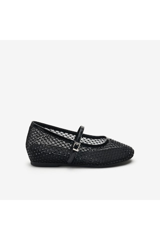 Nero Black Sandalet Kadın 1f6070ds Donna Serena T. 6070ds Rete siyah