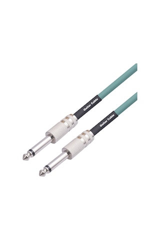 Sones 3045gr Mono 6.35mm Fiş Erkek - Erkek Elektrik Gitar Ses Kablosu, Uzunluk: 5m