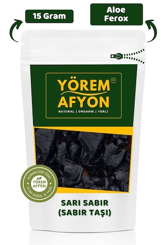 Yörem Afyon Anadolu Nun Kadim Mirası Halk Hekimliğinin Sessiz Kahramanı Sarı Sabır Sabır Taşı Aloe Ferox 15g