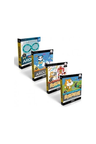 Scratch ile Arduino Eğitim Seti-4 Kitap Takım- Kodlab
