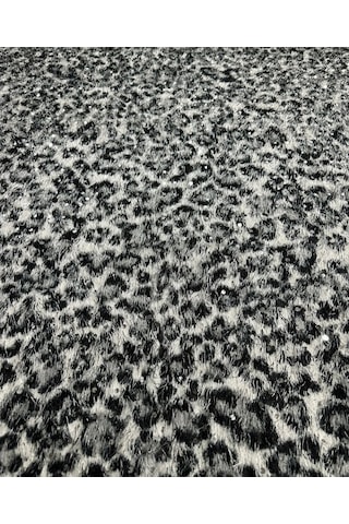 Pullu Zebra Desen Peluş Kumaş ,üst Giyim, Dekor,runner Kumaşı Beyaz - Siyah