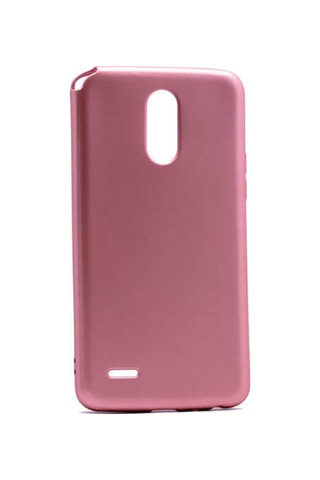 LG Uyumlu Stylus 3 Kılıf Zore Premier Silikon Kapak Rose Gold