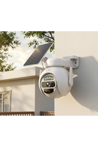 Cata Ct 4053 Solar Sim Kartlı Dış Mekan Akıllı Kamera