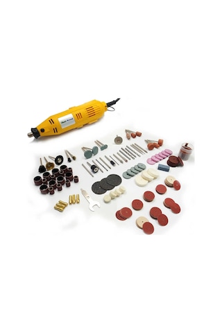 Rolwal Mini Taşlama Gravür Hobi Seti 226 Parça - 32000 Rpm