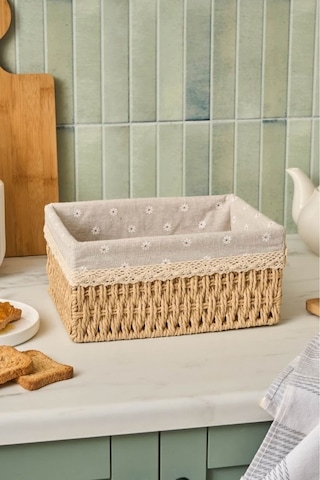 Karaca Olive Ekmek Sepeti 26 Cm Bej