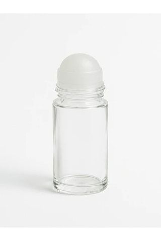 50 Ml Boş Silindir Cam Roll-on Şişesi 70 Adet Şeffaf