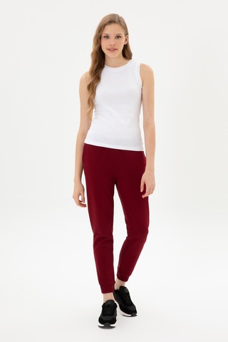 U.S. Polo Assn. Kadın Bordo Jogger Eşofman Altı 50307759-VR014