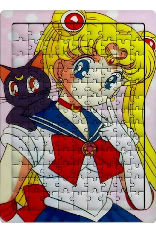 Ghostbastır Design Ay Savaşçısı 99 Parça Ayaklı Puzzle Dekoratif Çocuk Yapbozu 065