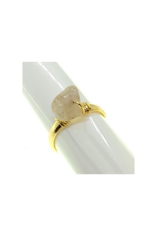 X-Lady Accessories Altın Renk Doğal Taş Zirkon Yüzük