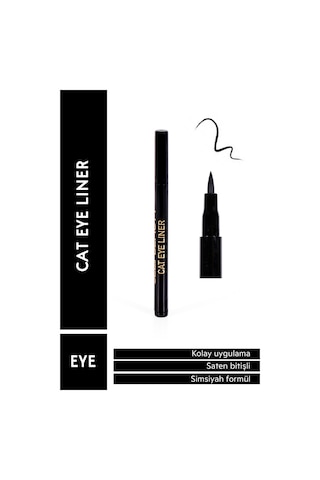 Selin Beauty Cat Eye Art Liner Siyah