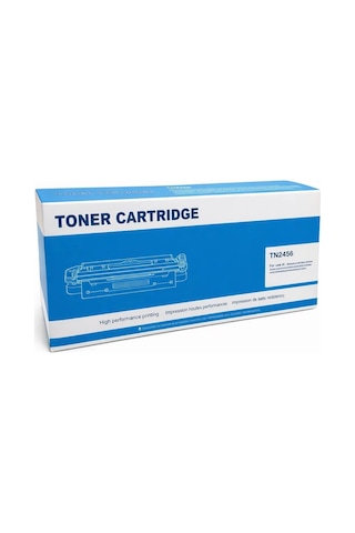 Brother Tn-2456 Uyumlu Muadil Toner, Yüksek Baskı Kalitesi, Uzun Ömürlü, Çipli, Lazer Yazıcı Kartuşu, Ofis Ev Okul İçin, Profesyonel Kalite Siyah