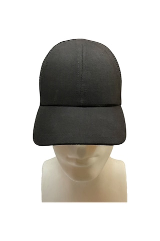 Darbe Emici Kep Baret İş Güvenliği Koruyucu Şapka Baret Top Kep - Siyah