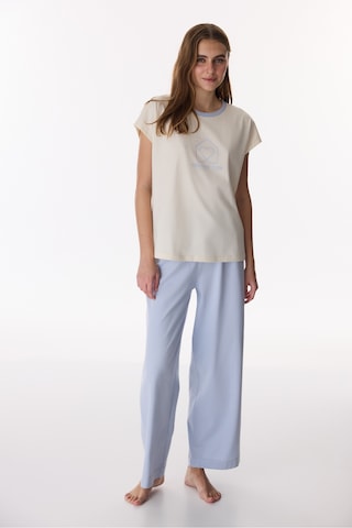 Penti Mavi Cozy Club Solid Pamuklu Pantolon Pijama Altı
