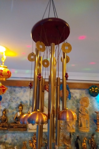 Deprem Zili Çanı Duvar Rüzgar Çanı Zili Feng Shui Bereket Çin Paralı