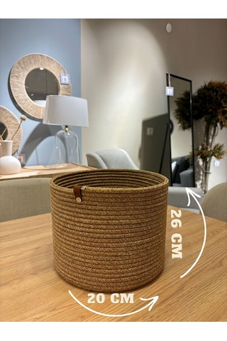 Rover Çok Amaçlı Düzenleyici Sepet, Saksılık, Organizer 20-26, Küçük Boy Hasır