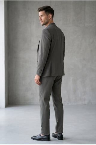 Atlasgiyim Erkek Slimfit Torba Cepli Jogger Pantolonlu Takım Elbise Haki