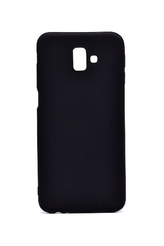 Samsung Galaxy Uyumlu J6 Plus Kılıf Esnek Yapılı İnce Slim Silikon Kapak Ryc/premier Siyah