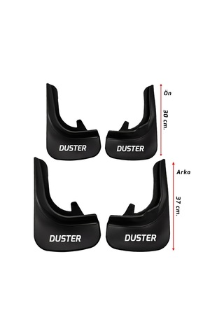 Dacia Duster Paçalık Tozluk Çamurluk Ön Arka 4'lü Set
