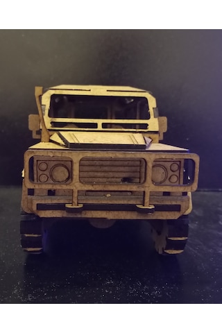 TLRhobi 3d Land Rover Defender Ahşap Lazer Kesim Araba Yapım Kiti