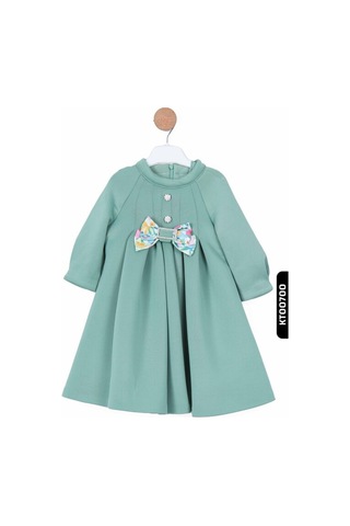 Xo Kids Kız Çocuk Elbise 2-7 Yaş 10057 Yeşil