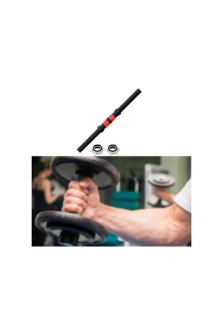Ganzhoushop 35cm Suntek Fitness Ekipmanları Barbell Bar Pilates Çubuğu