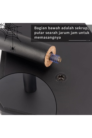 Geekyou Gotik Ahşap Çözülebilir Defne Şekilli Bezel Tutucu - Halloween Masa Dekoru Ve Pratik Servis Aleti