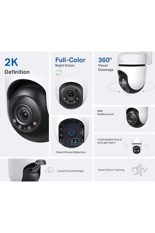 TP-Link Tapo C510W 2K Dış Mekan Wi-Fi Güvenlik Kamerası