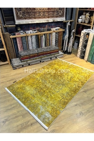 Salerno Çamaşır Makinesinde Yıkanabilir Kilim Halı Hs1002 Çok Renkli