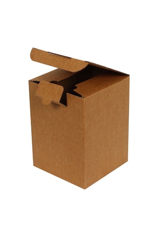 Kraft Kilitli Kargo Kutusu / Ebat: 12x12x16 cm